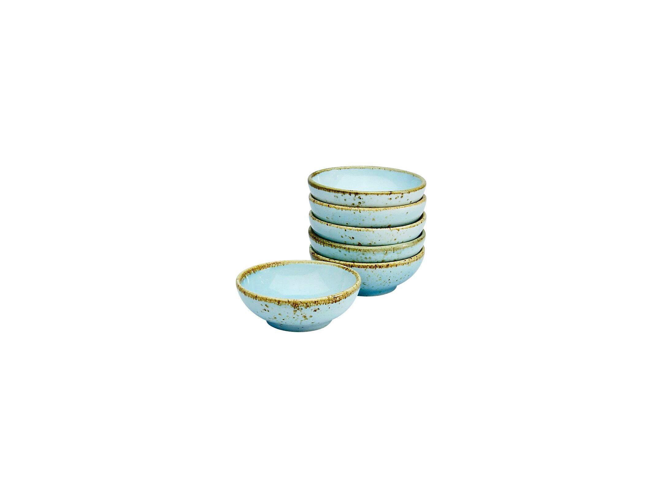 Dipschalenset 22091 Nature Collection - Pastellblau, Trend, Keramik (8cm) - Creatable