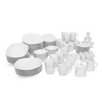 Kombiservice Ronja - Weiß, Basics, Keramik - James Wood