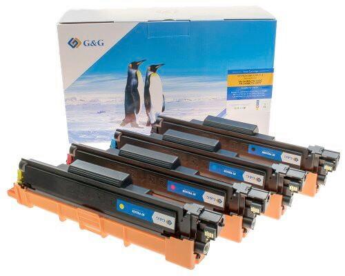 G&G Toner NT-PB243-BK/C/M/Y 4 Stück - Schwarz, Basics, Kunststoff