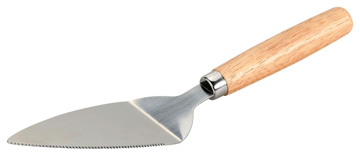 Drehplatte Inkl. Tortenheber - Hellbraun, Basics, Holz/Metall (35/35/5,5cm) - Kesper