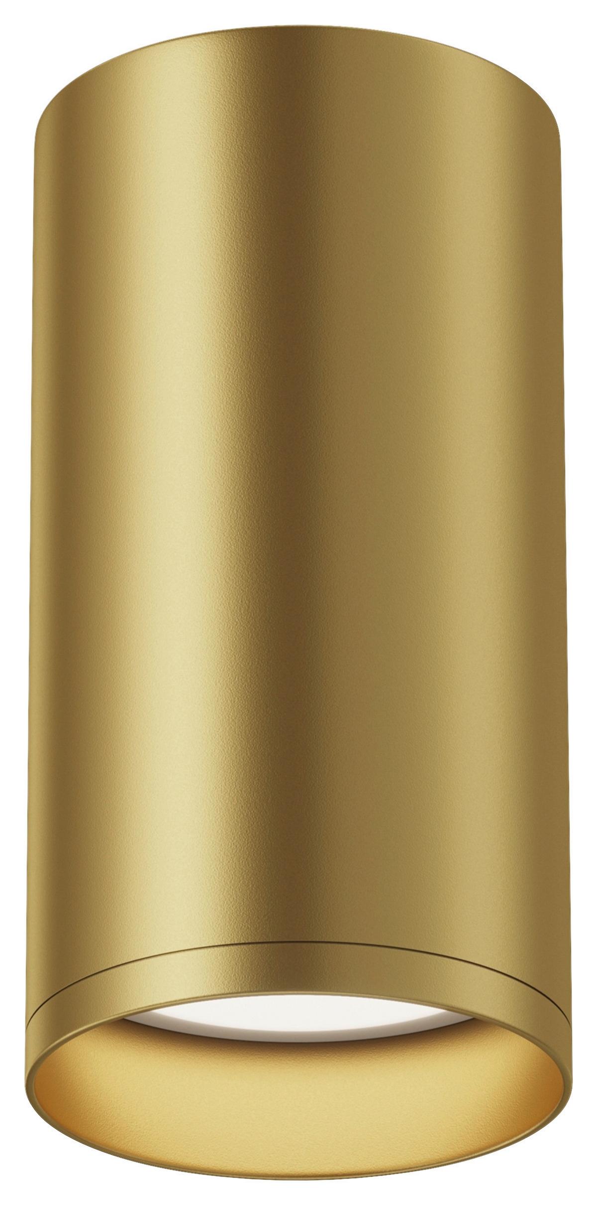 Deckenleuchte Focus S - Goldfarben, Basics, Metall (5,2/10/5,2cm) - MAYTONI