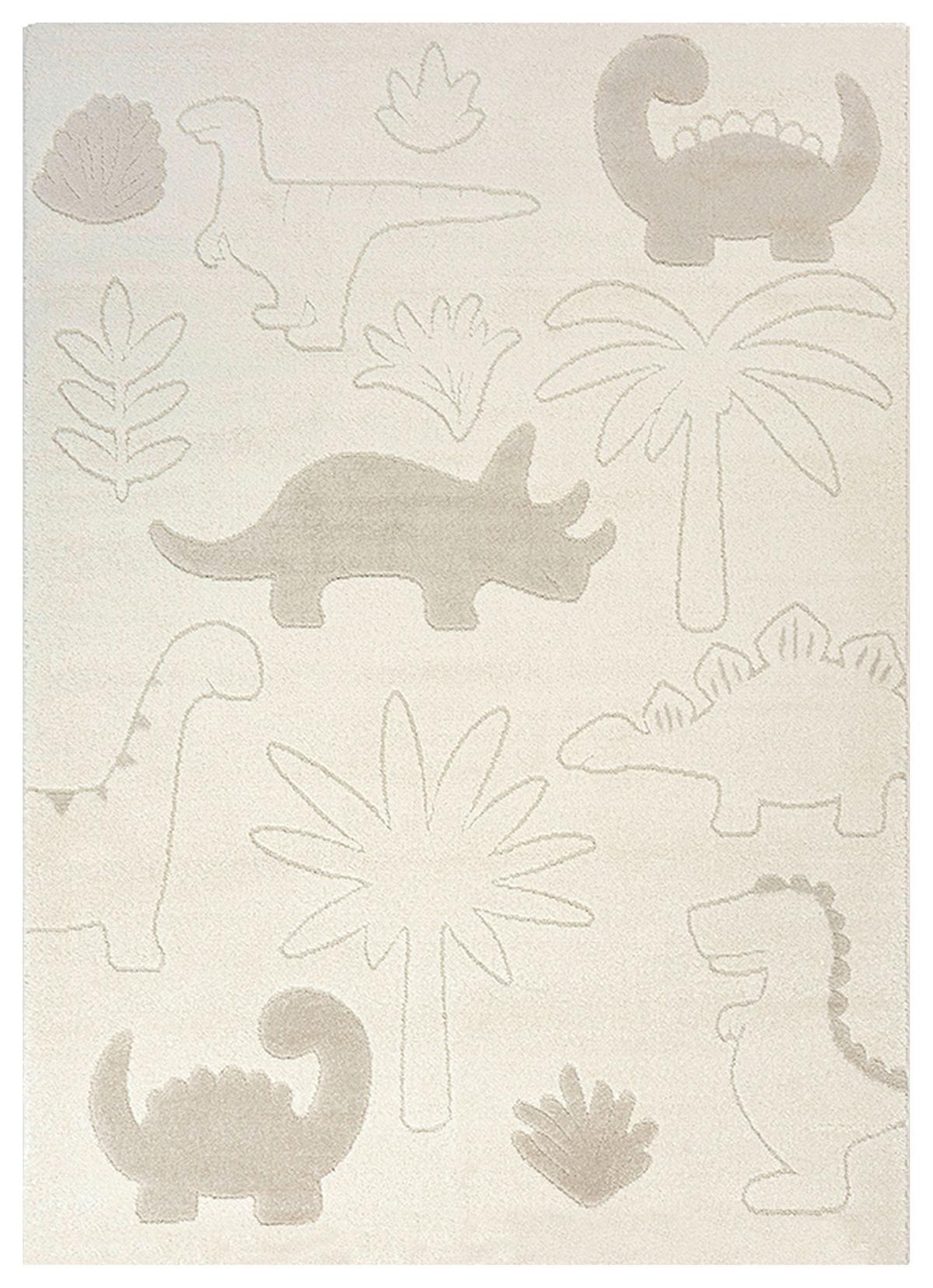 Kinderteppich Eclipse Kids - Creme, Trend, Textil (140/200cm)