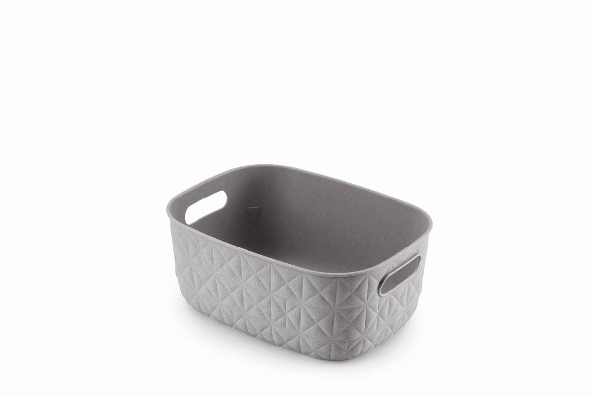 úložný košík SOFTEX S - sivá, Basics (26,4/11/19,4cm) - Curver