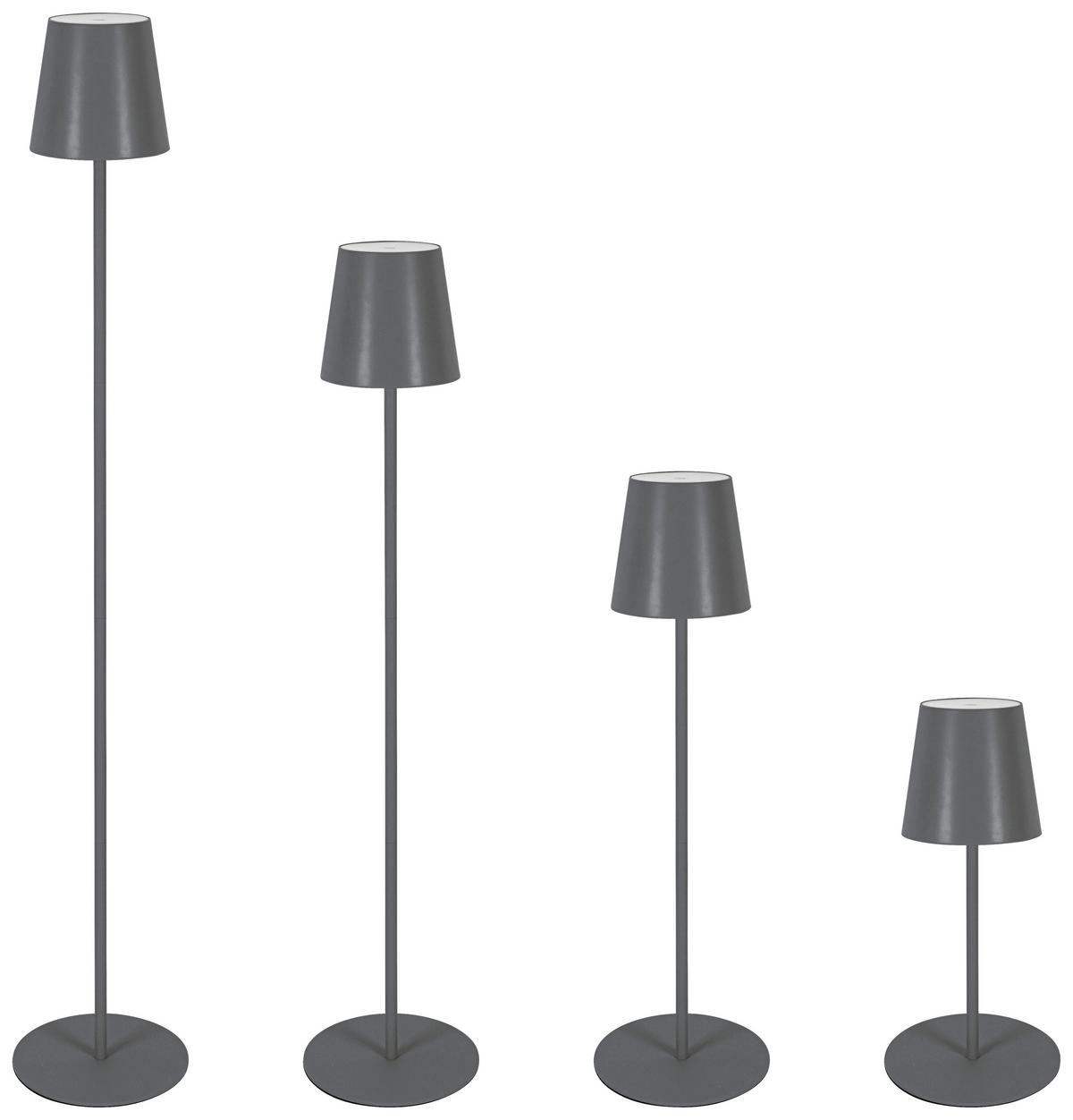 VONKAJŠIE LED SVIETIDLO AUSI - antracitová, Modern, kov/plast (22/130cm) - Modern Living