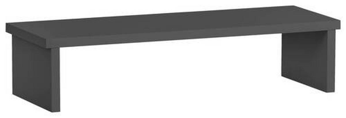 Bildschirmerhöhung Niels 550 - Anthrazit, MODERN, Holzwerkstoff (55/12,7/20cm) - MID.YOU