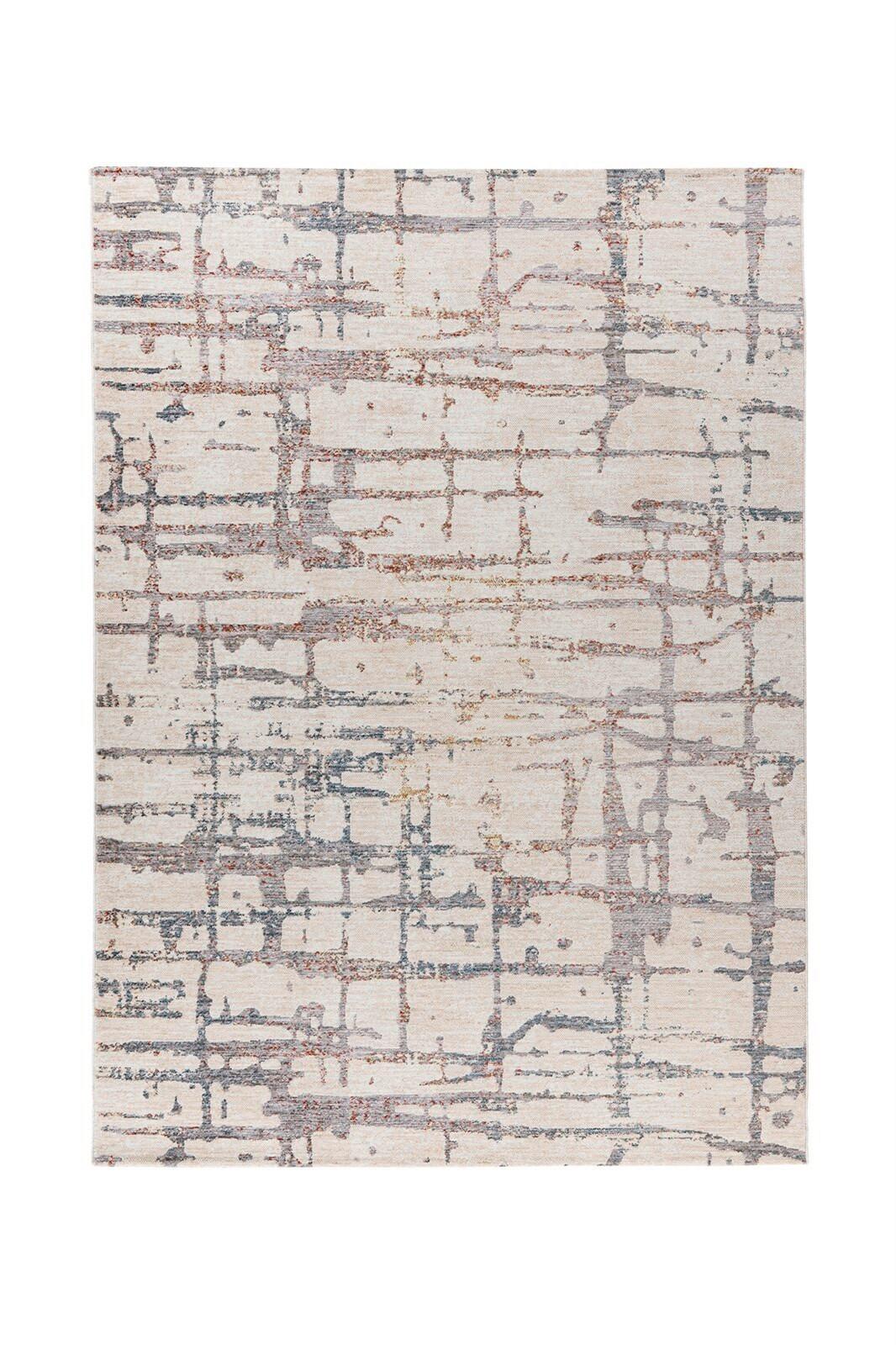 Teppich Jaka 325 Creme/Multicolor, 80x150 cm - Multicolor/Creme, KONVENTIONELL, Textil (80/150cm)