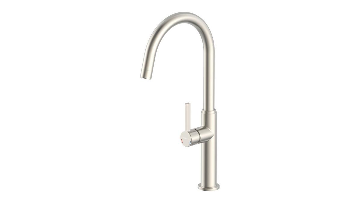 Küchenarmatur Sistant Glasgow - Edelstahlfarben, Basics, Metall (41cm) - Sistant