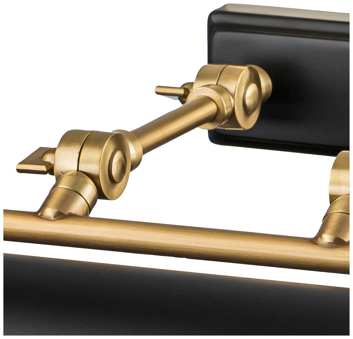 Képmegvilágító Lámpa Winchfield-Pll-Ab - sárgarézszínű, Konventionell, fém (12,7cm) - Elstead Lighting