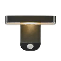 SOLARLEUCHTE Rica Schwarz D: 12 cm - Schwarz, Basics, Kunststoff (12/18cm) - Nordlux
