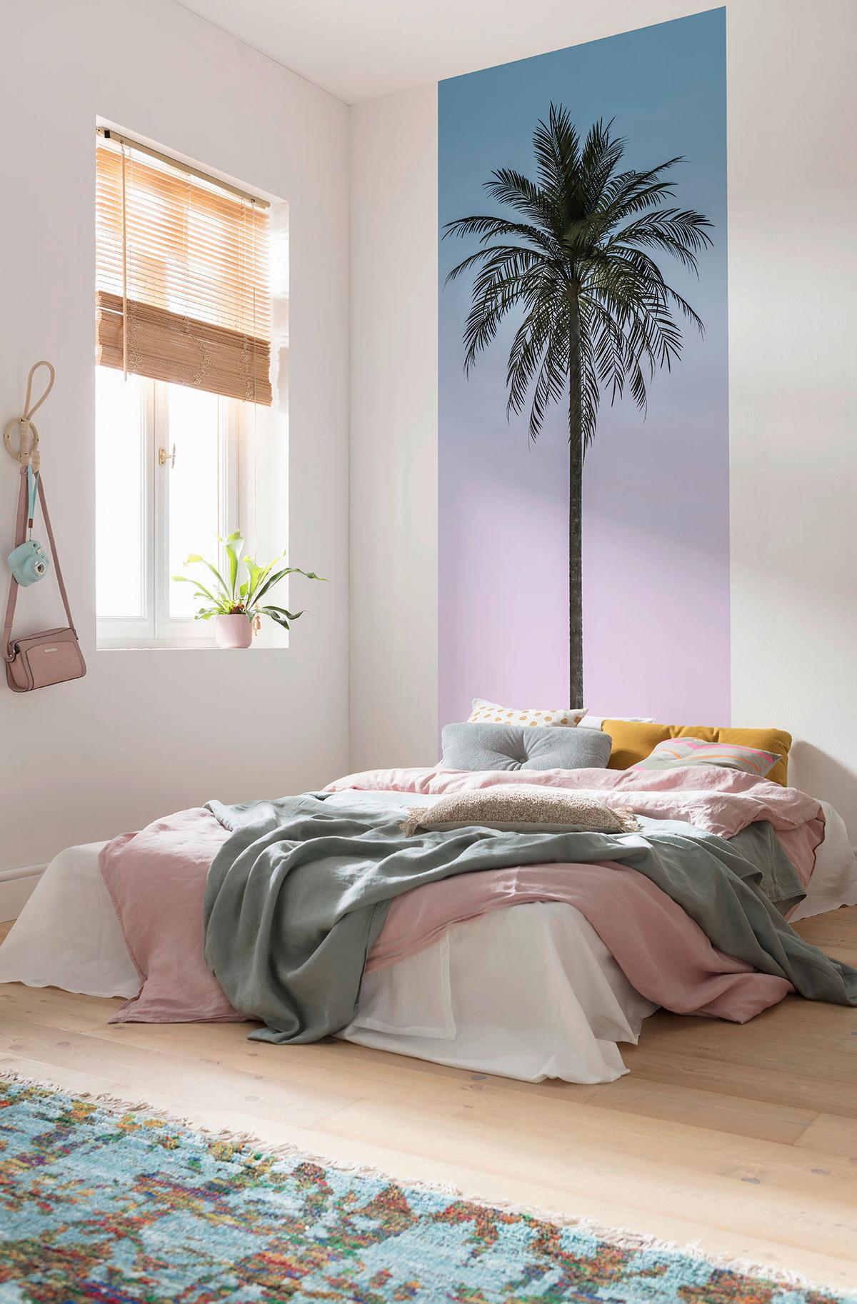 Vliestapete Skyhigh Panel - Multicolor, Basics (100/250cm) - Komar