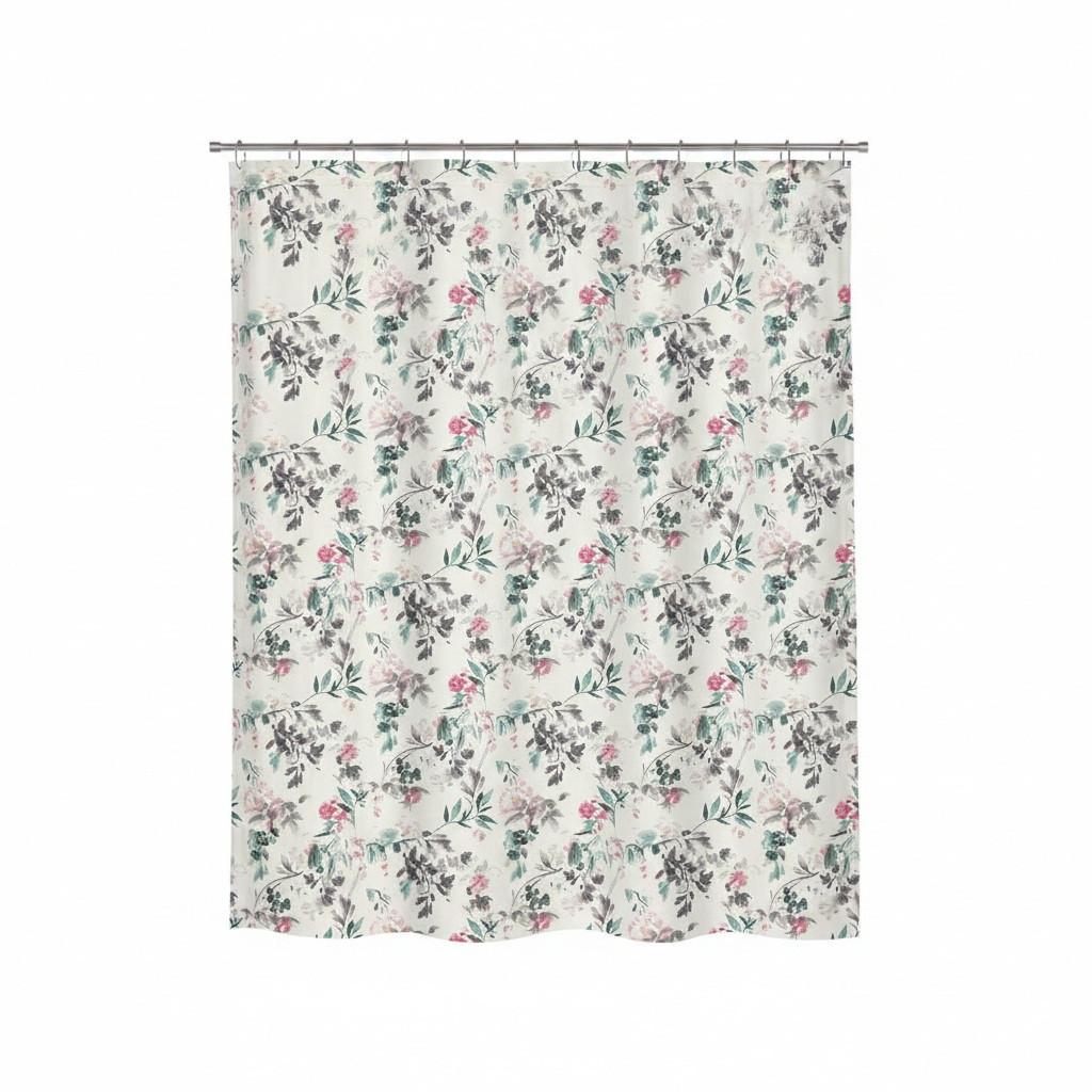 Duschvorhang in Multicolor Textil/Mischgewebe - Multicolor, Basics, Textil (180/200cm) - Spirella