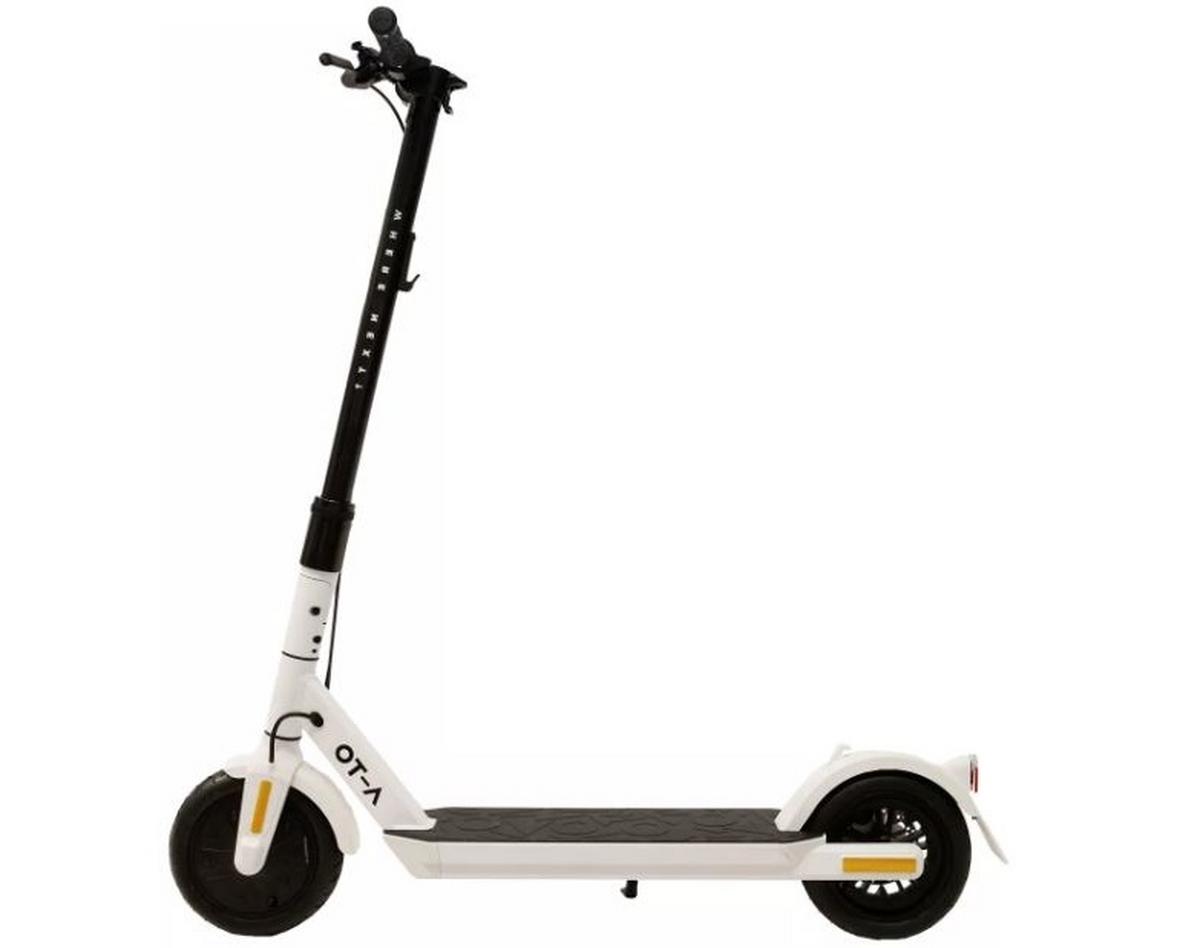 Elektroscooter A-To E-Scooter Ultron Air - Weiß, KONVENTIONELL, Kunststoff/Metall (110/43/115cm)