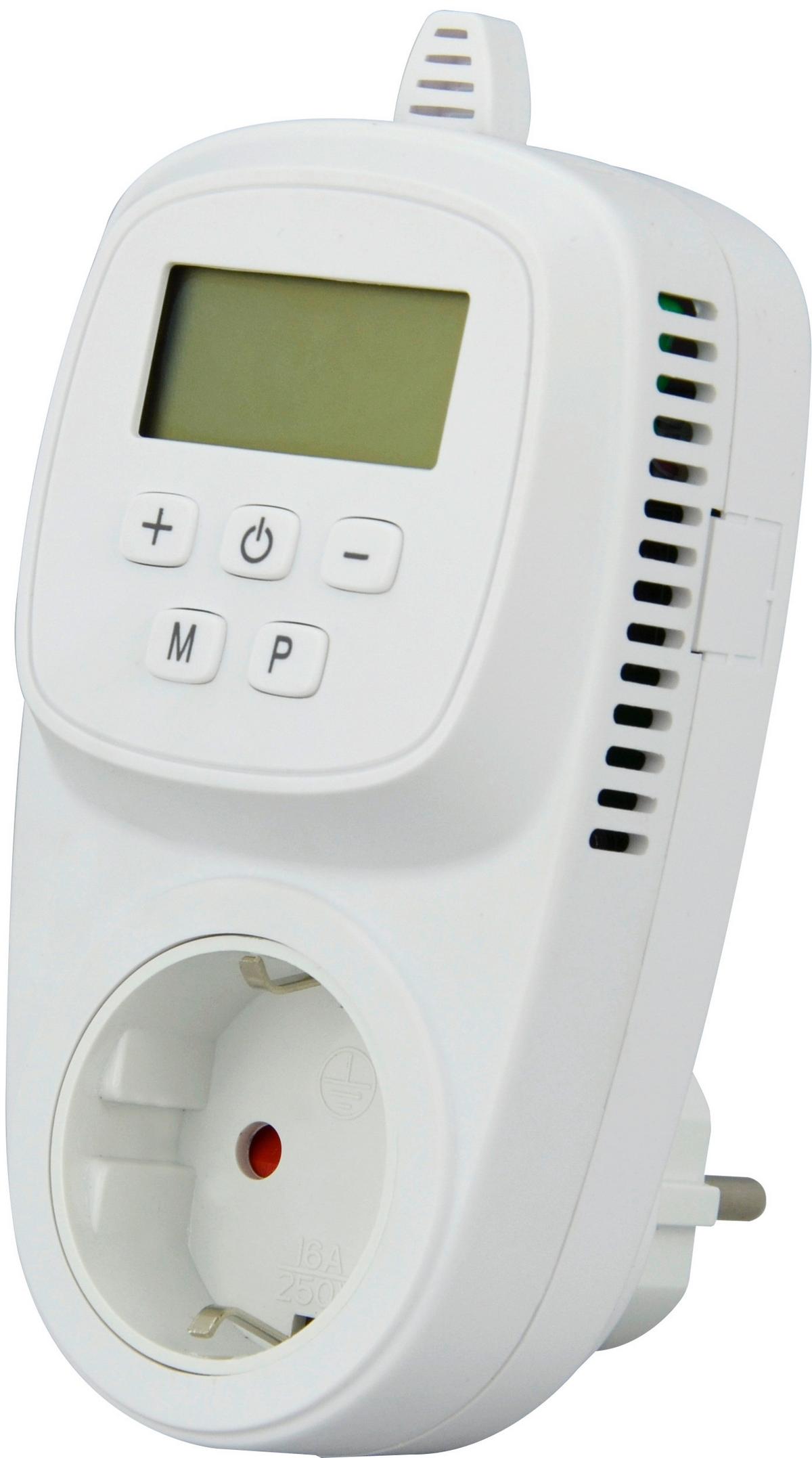 Thermostat für Heizkörper mit Frostschutz - Weiß, Basics, Kunststoff (14/7/4,2cm)