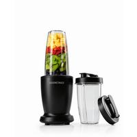 Smoothie Maker 16821 - Transparent/Schwarz, Basics, Kunststoff/Metall (11,5/11,5/31,8cm)