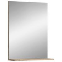 Spiegel Lambada Sonoma Eiche Dekor B: 60 cm - Sonoma Eiche, MODERN, Glas/Holzwerkstoff (60/79/18cm) - MID.YOU