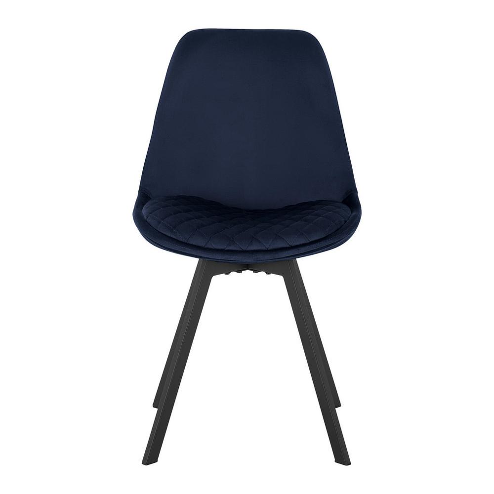 Židle Isabella Samet - Tmavě Modrá