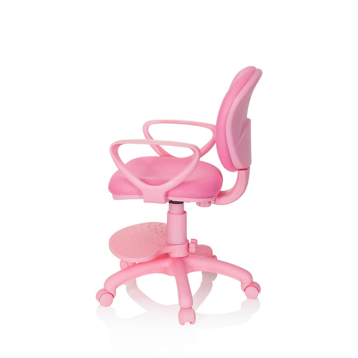 Jugenddrehstuhl Kid Colour Pink - Pink, Basics, Kunststoff (53/83-95/51cm) - MID.YOU