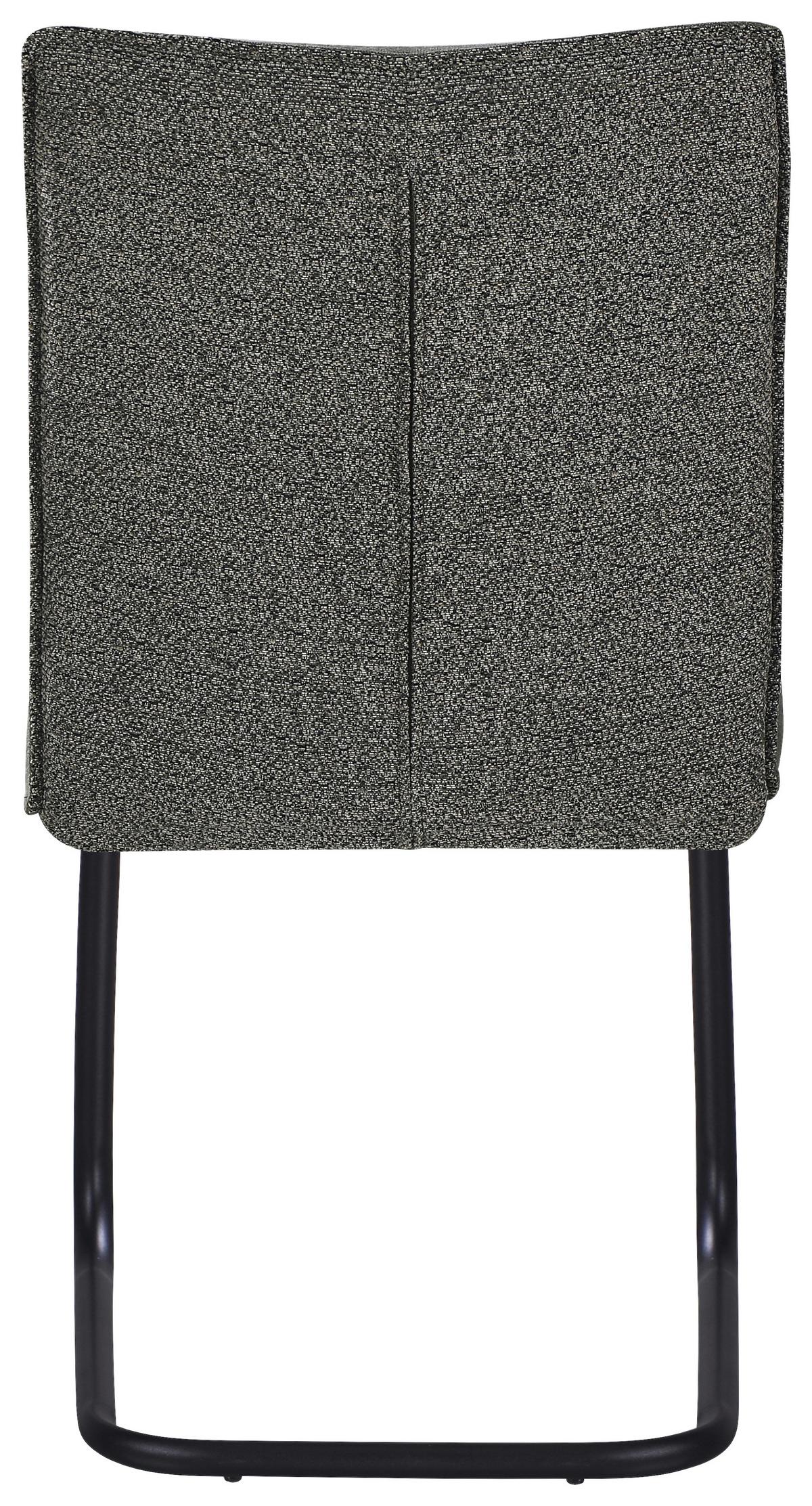 ŽIDLE NOVA - černá/zelená, Moderní, kov/textil (47/90/61cm) - Premium Living