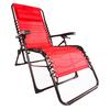 Bäderliege Relax Kunststoff Klappbar - Rot/Schwarz, Basics, Kunststoff (84/109/65cm)