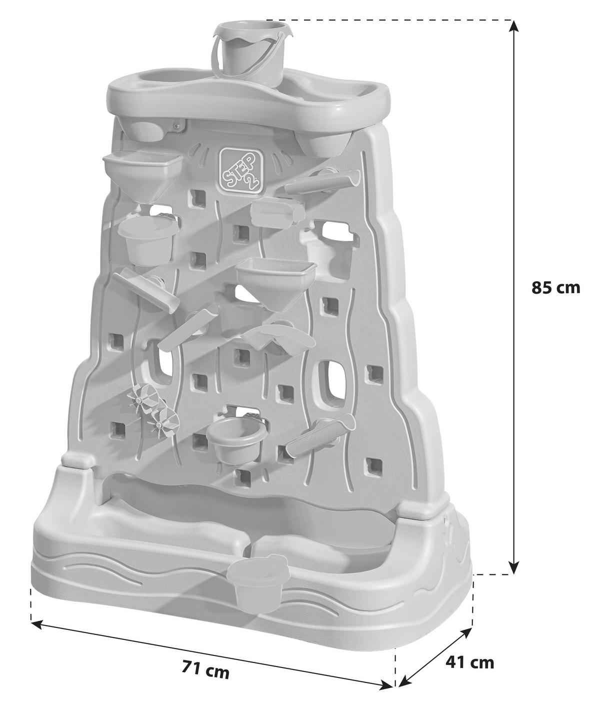 Hrací stěna Waterfall Discovery Wall - vícebarevná, Moderní, plast (71,1/41,3/84,5cm)