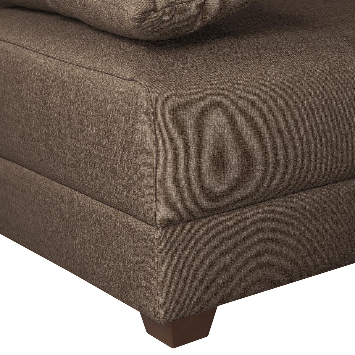 Schlafsofa Dingo, Braun B: 202 cm - Dunkelbraun/Braun, Design, Textil (202/85/110cm) - MID.YOU
