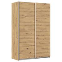 Schwebetürenschrank B: 136cm Feldkirch Eiche Dekor - Eiche Artisan, MODERN, Holzwerkstoff (136/210/62cm)