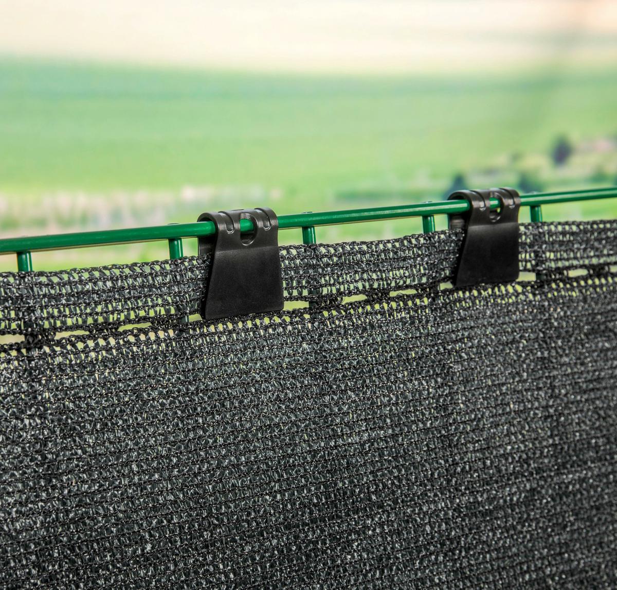 Sichtschutz Screenex Eco Kunststoff Grün - Grün, Basics, Kunststoff (1000/150cm)