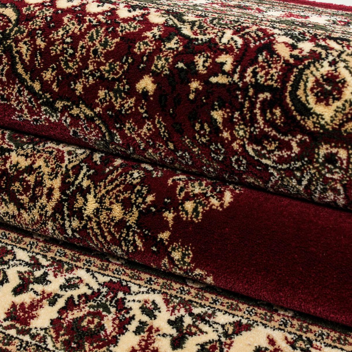 Webteppich Rot Marrakesh 200x290 cm - Rot/Multicolor, KONVENTIONELL, Textil (200/290cm) - Ayyildiz 
