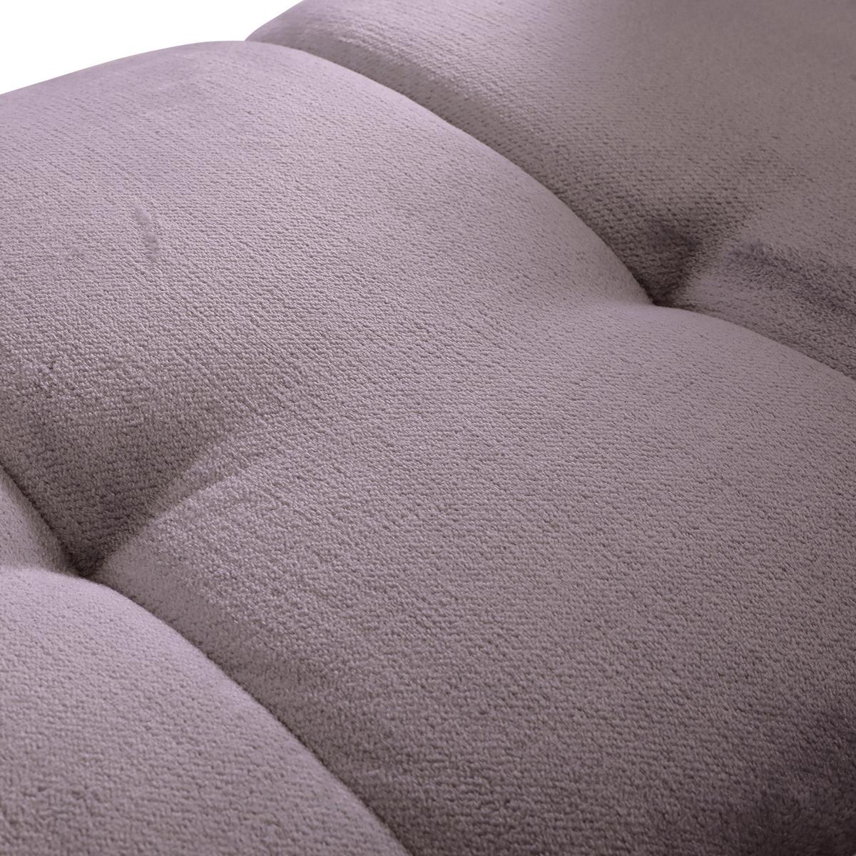 Bigsofa Sabea Grau B: 220 Cm - Schwarz/Grau, KONVENTIONELL, Textil (220/67/106cm) - MID.YOU