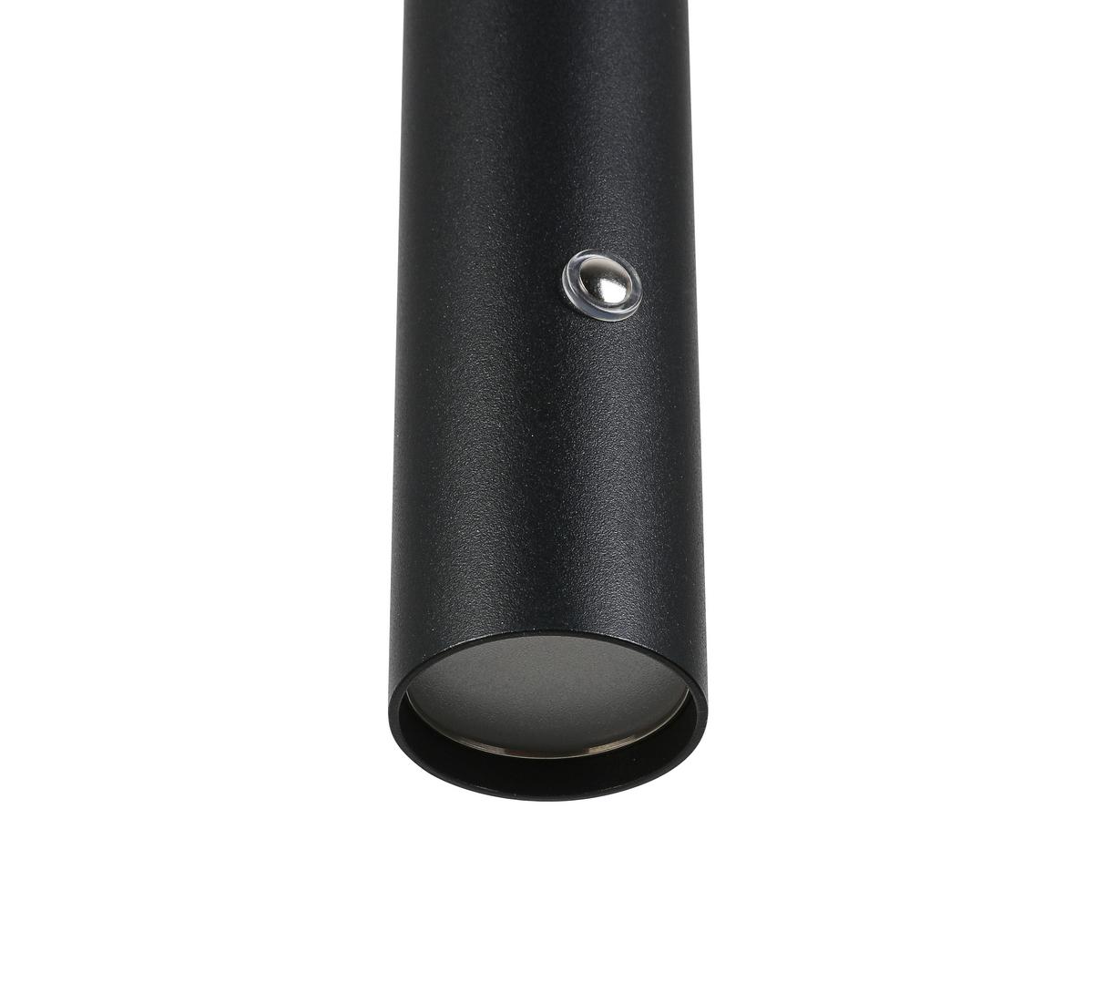 ZÁVĚSNÉ SVÍTIDLO SUSO - černá, Moderní, kov/plast (3,8/3,8/150cm) - Mömax