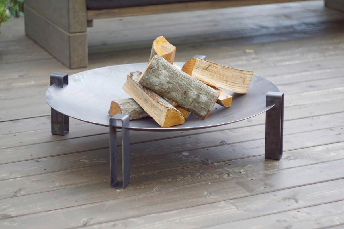 Feuerschale Space M - Rostfarben, Basics, Metall (58/58/20cm)