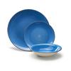 Tafelservice Lionel Steinzeug für 6 Personen Geschirr Set - Blau, MODERN, Keramik - Luca Bessoni