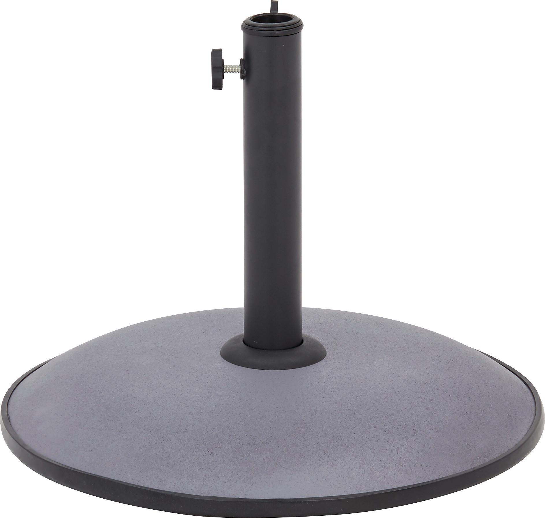 Stojan Na Slunečník Riom - antracitová, Moderní, kov/plast (45/33cm) - Modern Living
