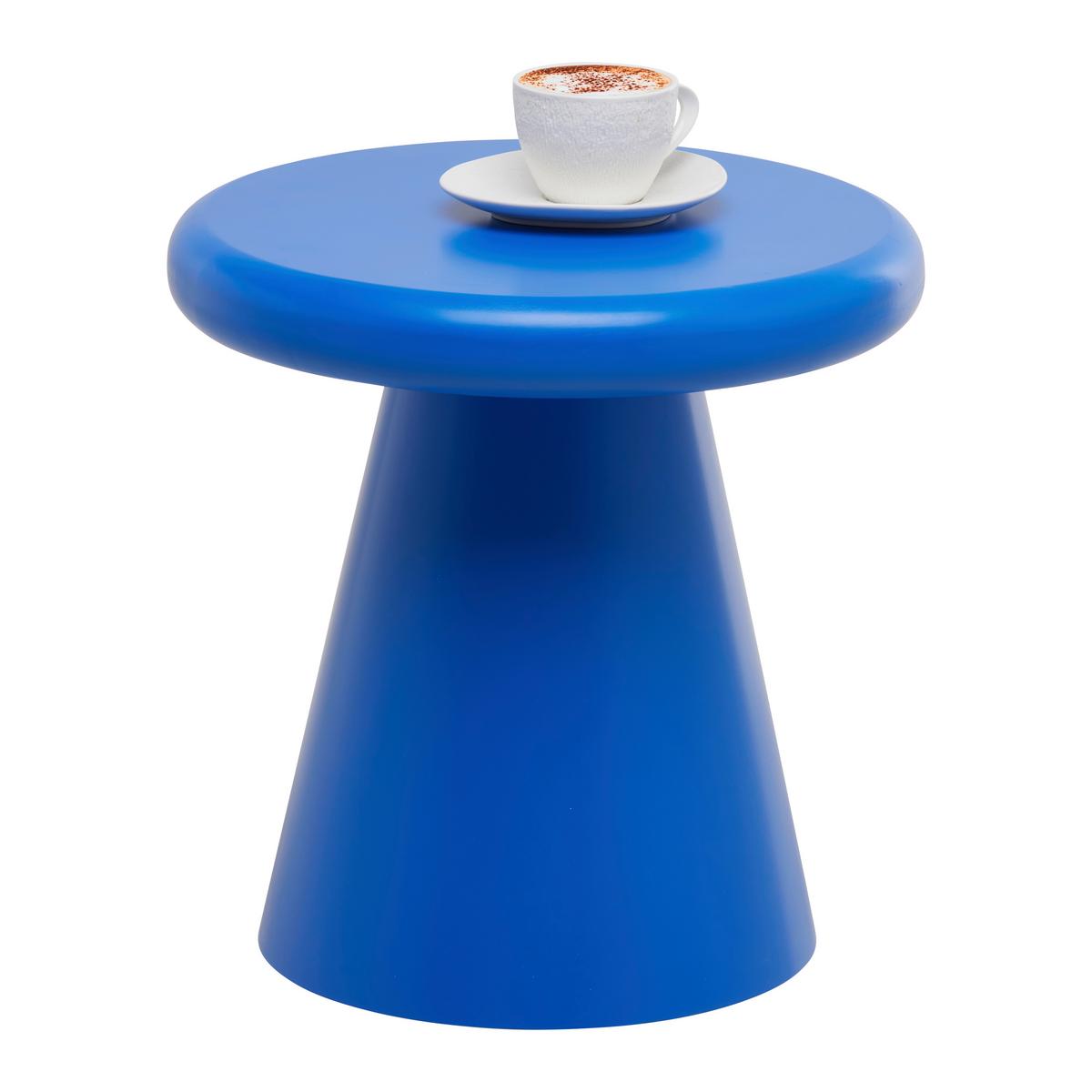 ODKLÁDACÍ STOLEK MARINO -STUDIO- - modrá, Lifestyle, kompozitní dřevo (40/40cm) - Premium Living