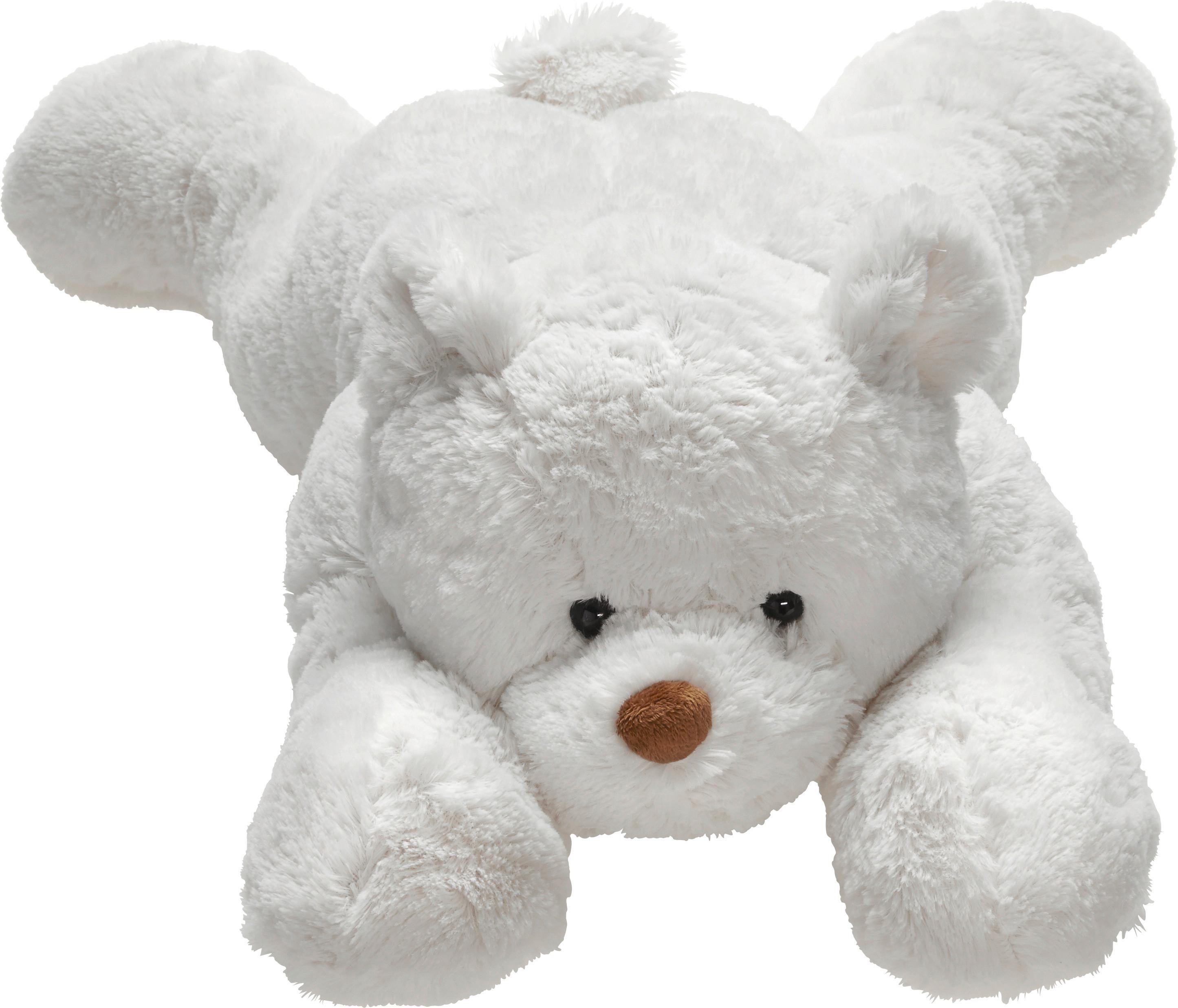 PLYŠÁK Knut, 75cm - bílá, textil (75cm) - Modern Living