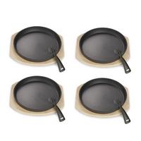 Pfannenset Ew-Ge-1349-4 - Schwarz, Basics, Metall (26/3cm) - Echtwerk