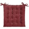 Sitzkissen Anika - Weinrot, ROMANTIK / LANDHAUS, Textil (40/40/4cm) - James Wood