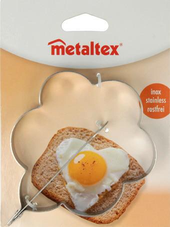 Tükörtojásforma Metaltex - fém (16/11,9/1,8cm) - Metaltex