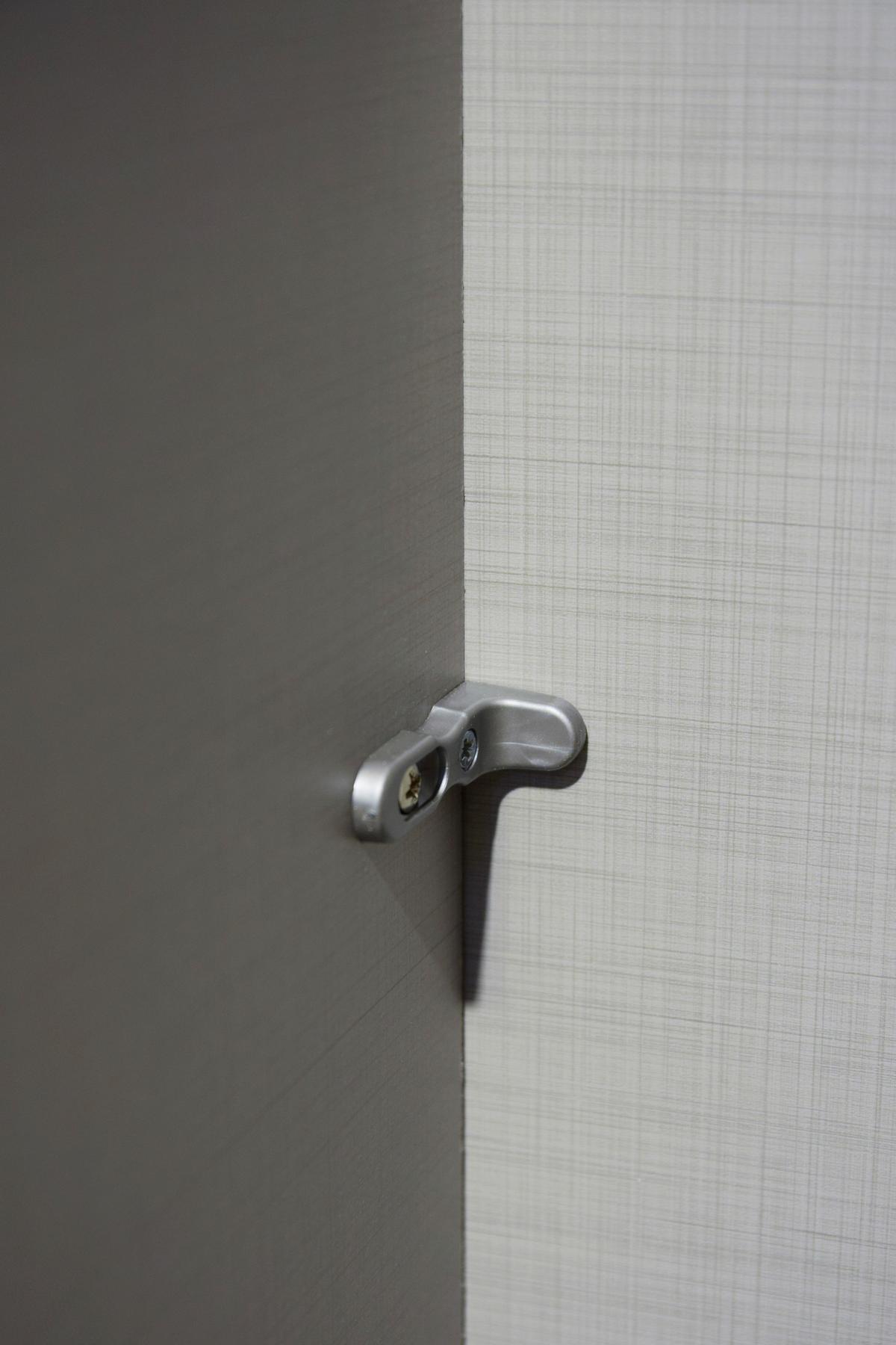 Eckleiderschrank Ny A Black Graphitfarben B: 120 cm - Graphitfarben, MODERN, Glas/Holzwerkstoff (120/236/120cm) - MID.YOU