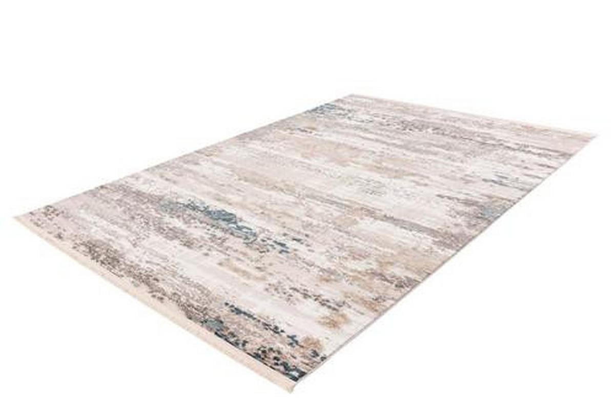Webteppich Blau/Grau Akropolis 80x150 cm - Blau/Grau, Design, Textil (80/150cm) - Kayoom