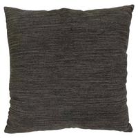 Zierkissen Carmina II 45x45 cm Polyester Anthrazit mit Zipp - Anthrazit, ROMANTIK / LANDHAUS, Textil (45cm) - James Wood