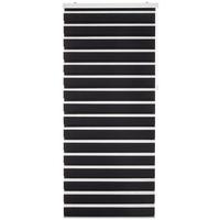 DVOJITÁ ROLETA THOMAS - čierna, textil/plast (90/210cm) - Premium Living