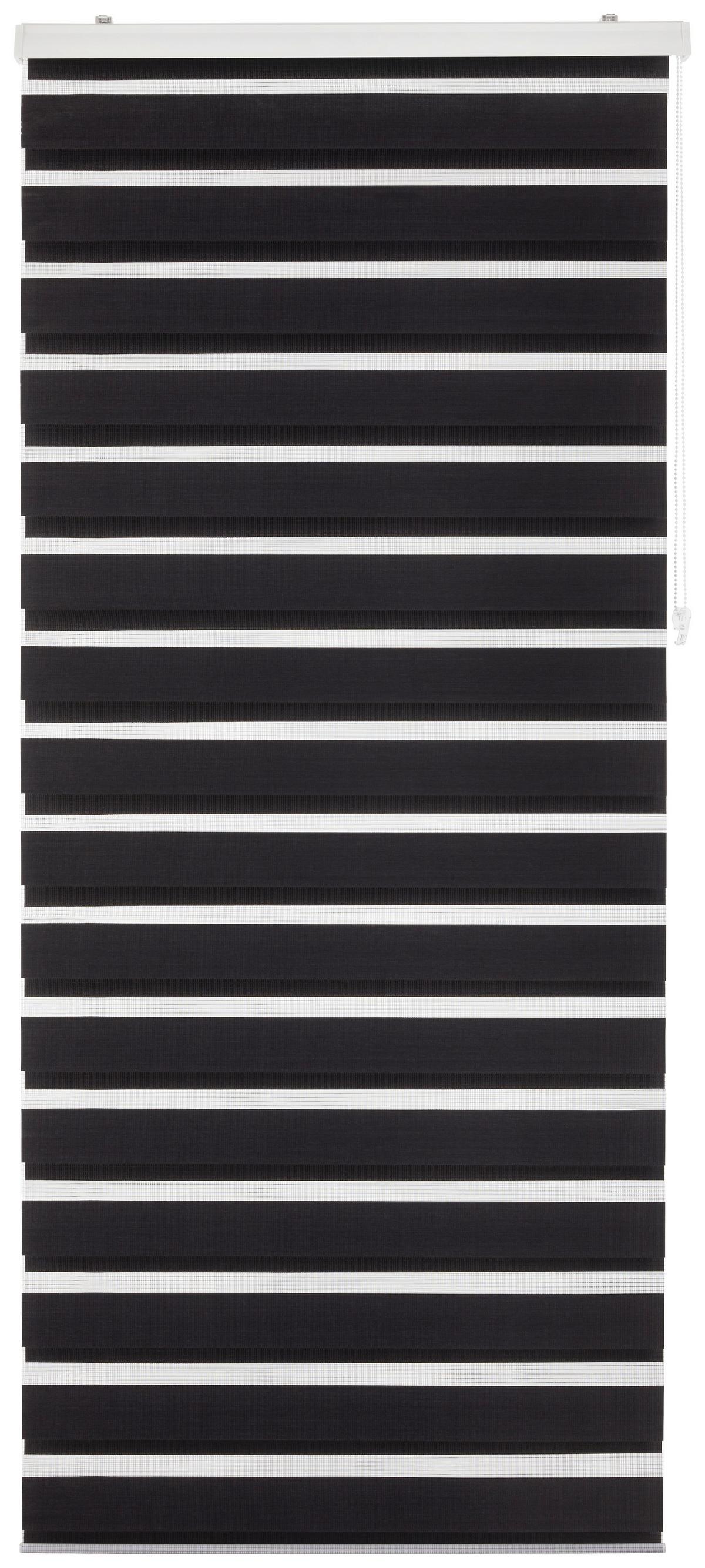 DVOJITÁ ROLETA THOMAS - čierna, textil/plast (90/210cm) - Premium Living