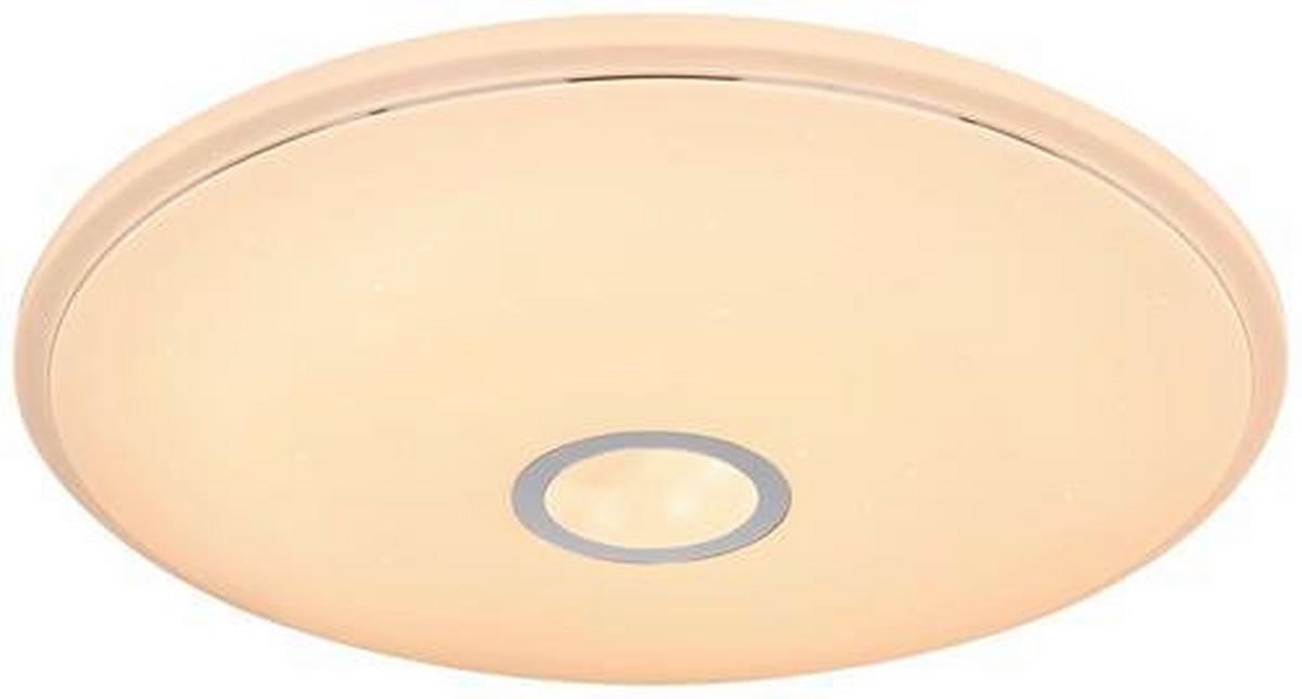 Led Mennyezeti Lámpa Connor D: 50 Cm - Basics, műanyag/fém (50/6,5cm) - Globo