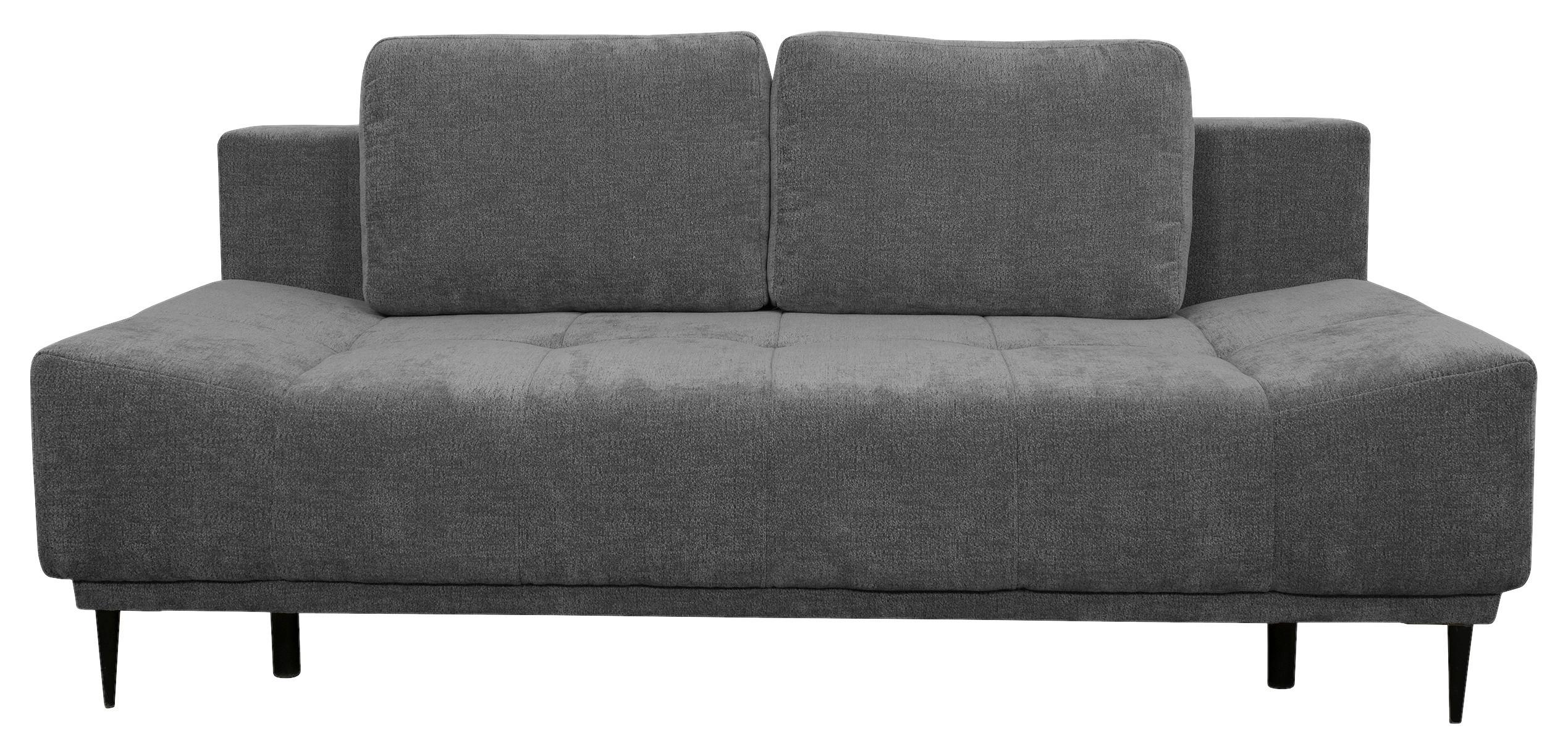 Schlafsofa Malpenza Dunkelgrau B: 199 cm