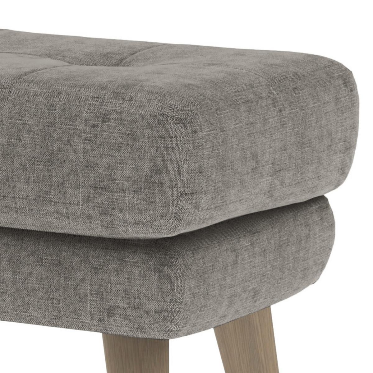 Sesselset Henry Dunkelgrau B: 91 cm - Eichefarben/Dunkelgrau, KONVENTIONELL, Textil (91/104/94cm) - Trendmanufaktur