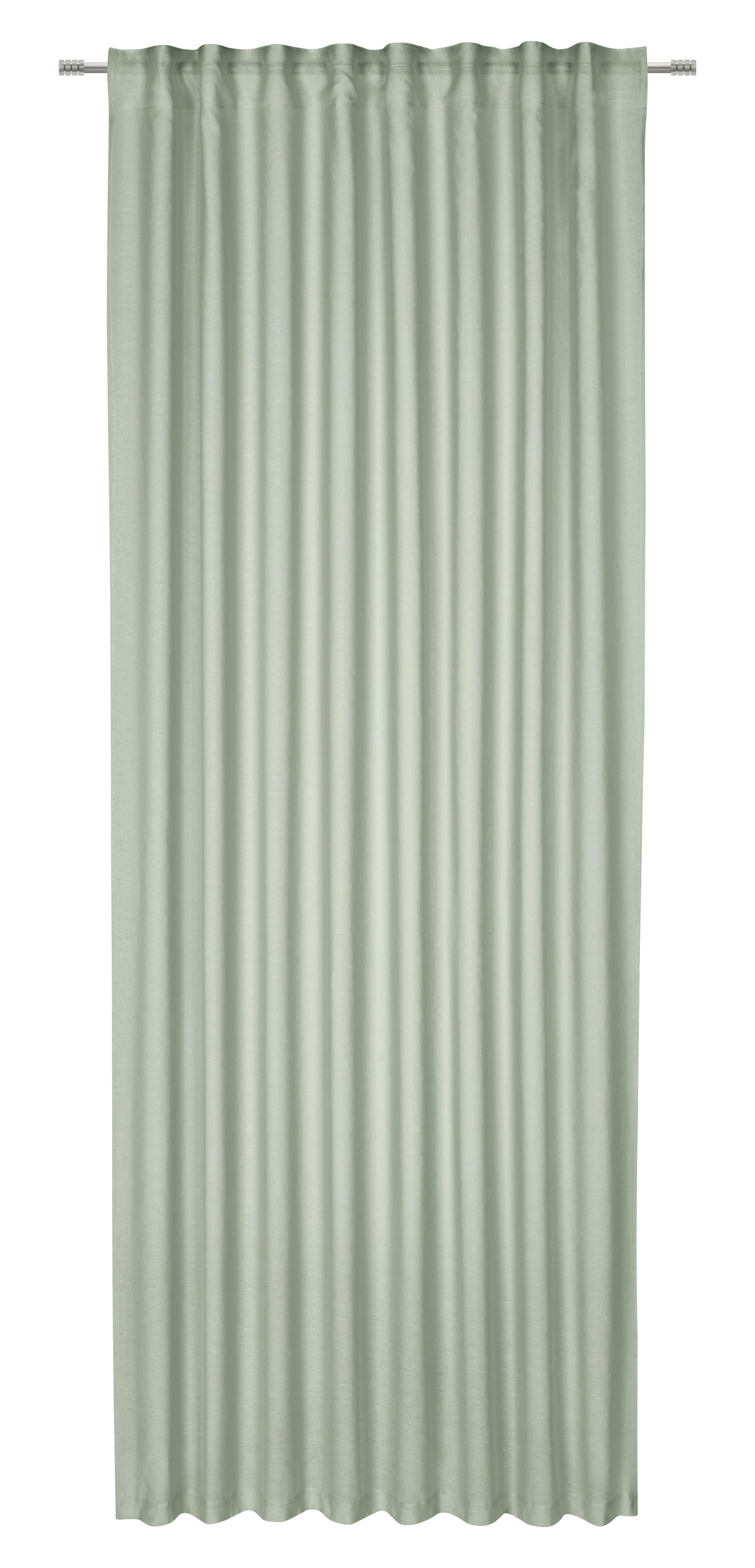 HOTOVÝ ZÁVĚS ELISA -AKT- - zelená, Konvenční, textil (135/255cm) - Mömax
