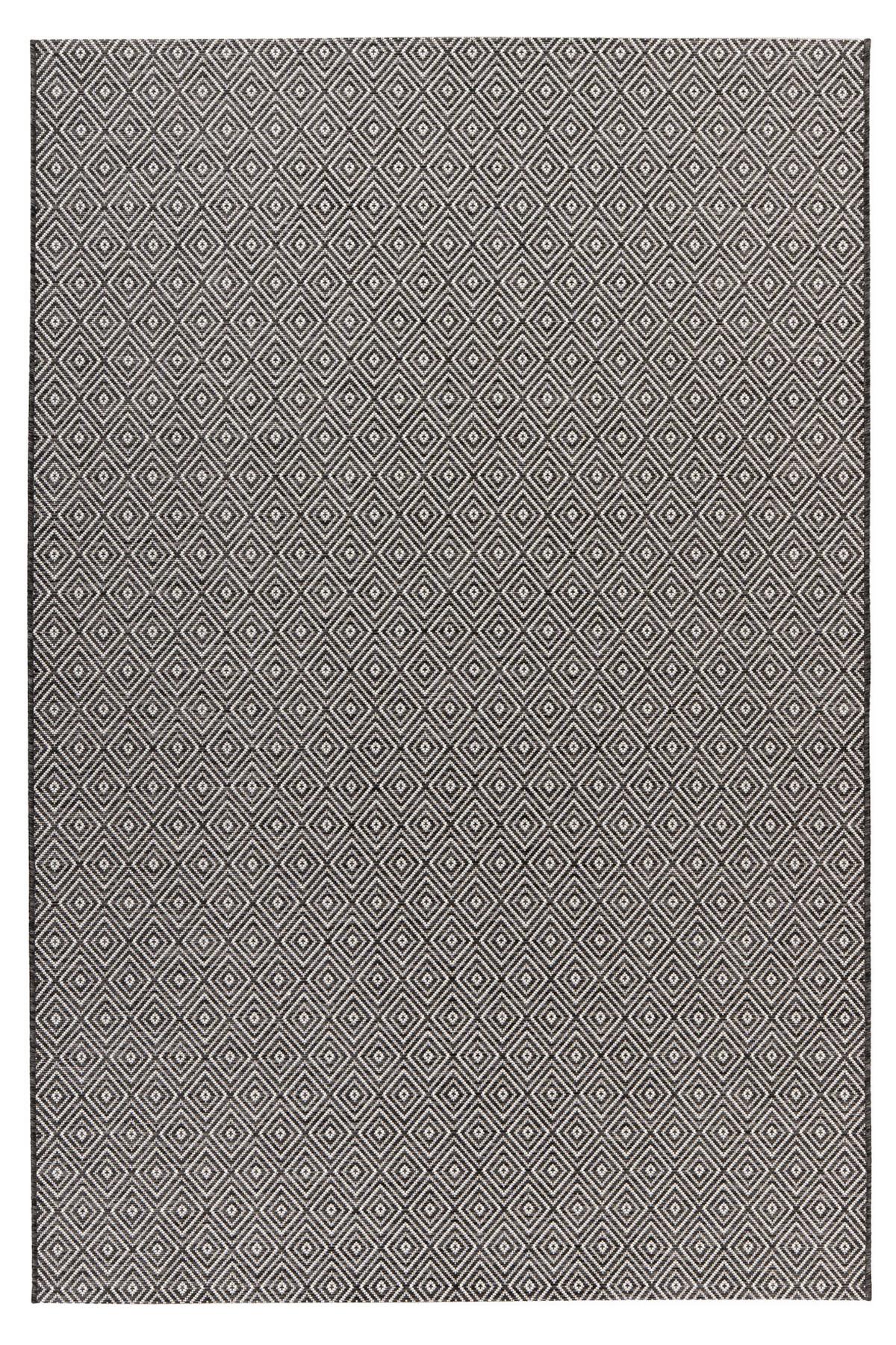 Flachwebteppich My Nordic 870 - Grau, Design, Textil (80/150cm) - Obsession