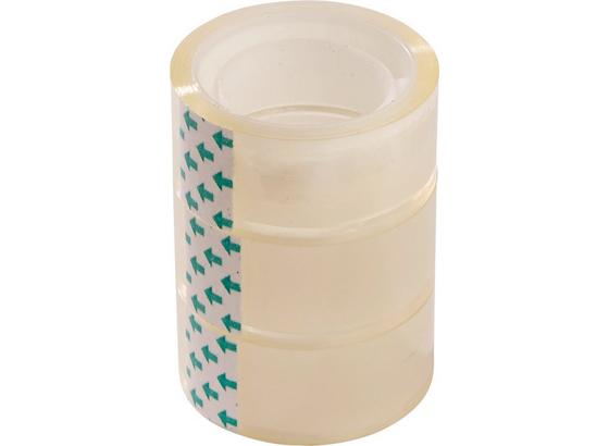 Klebebandset 3-teilig - Transparent, KONVENTIONELL, Kunststoff (1.9/1100cm) Klebebandset 3-teilig - Transparent, KONVENTIONELL, Kunststoff (1.9/1100cm)