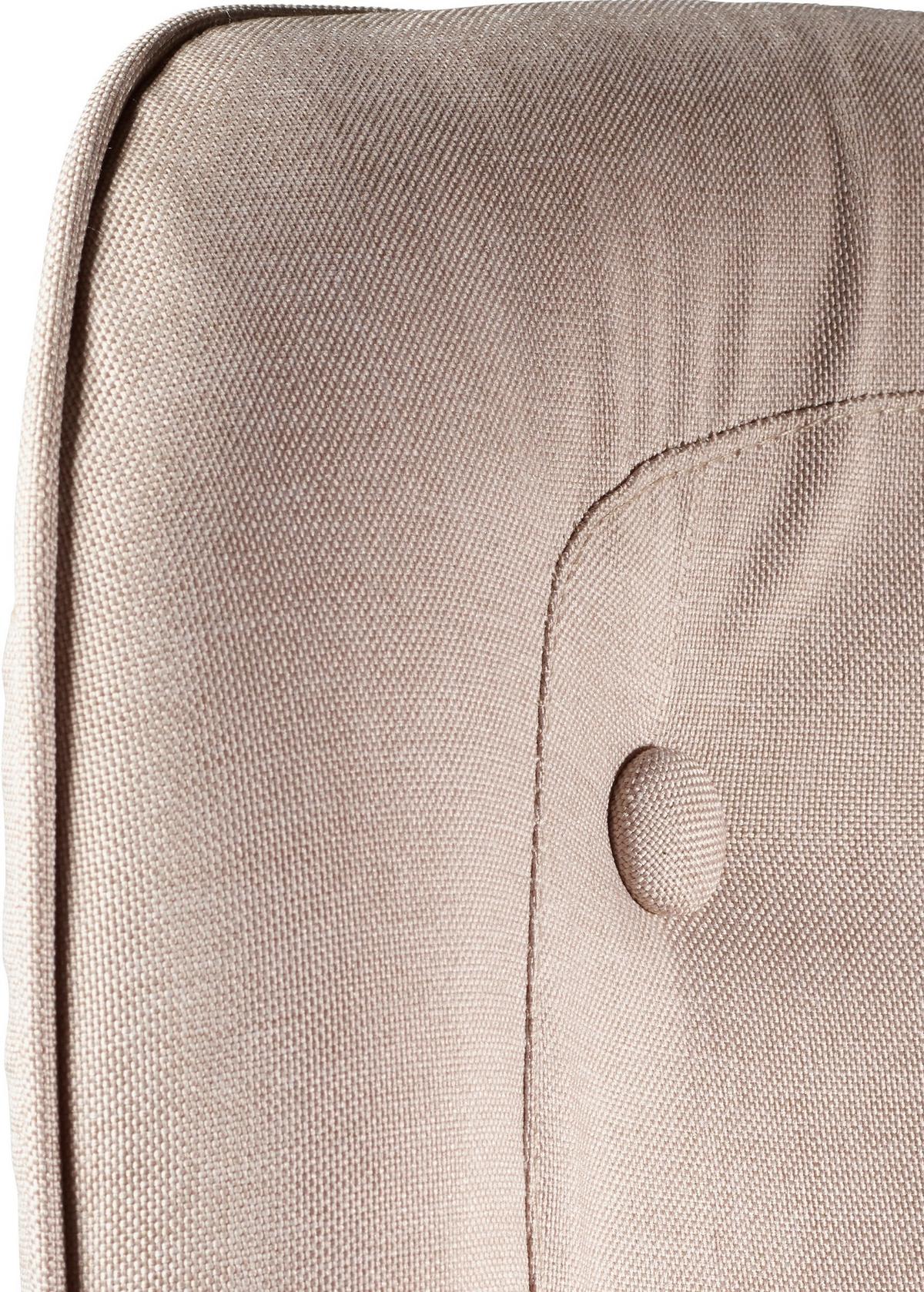 Sessel Vince - Creme/Naturfarben, Design, Textil (42/71/42cm) - Echtwerk